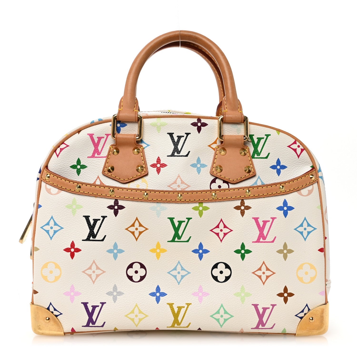 Monogram Multicolor Trouville White
