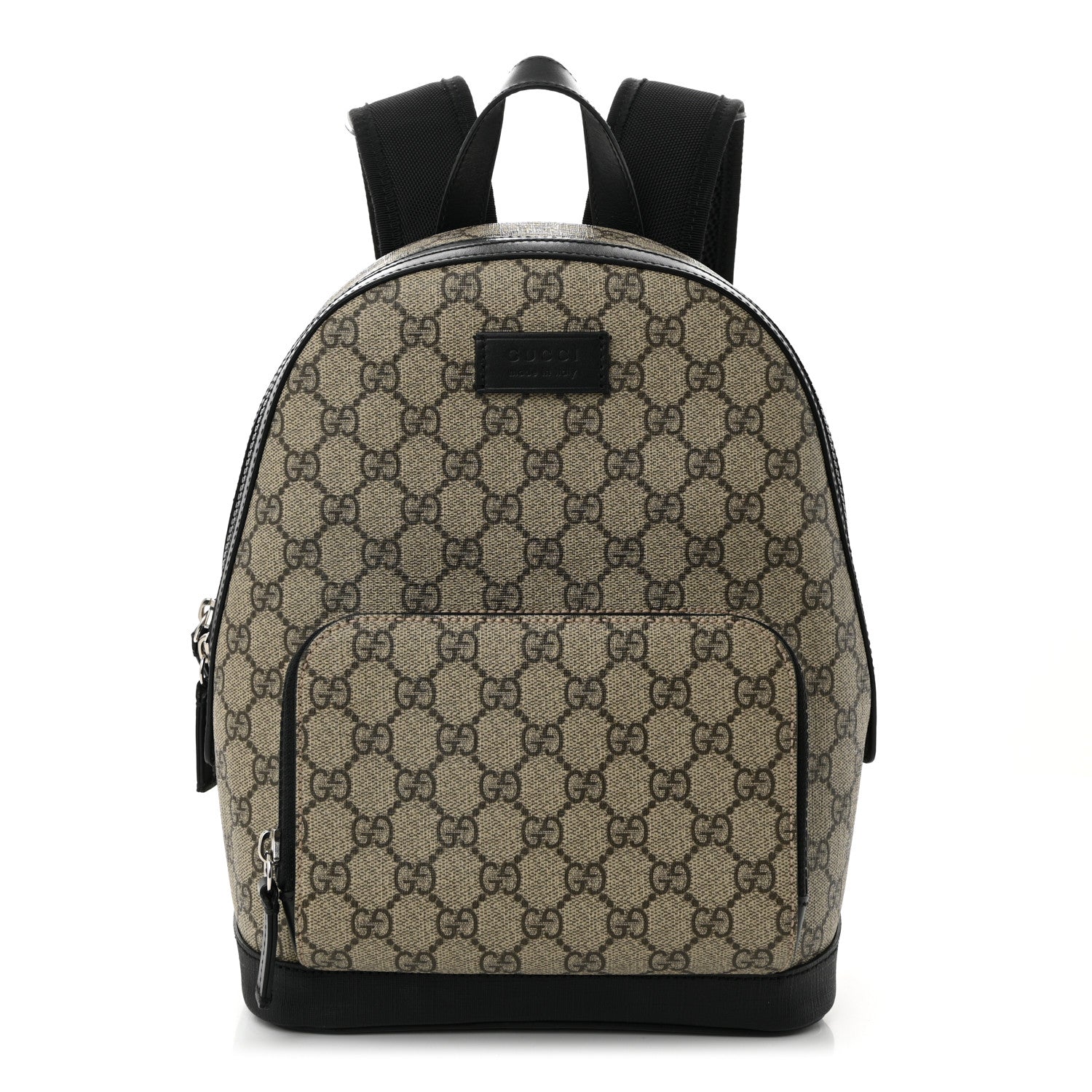 GG Supreme Monogram Small Eden Day Backpack Black