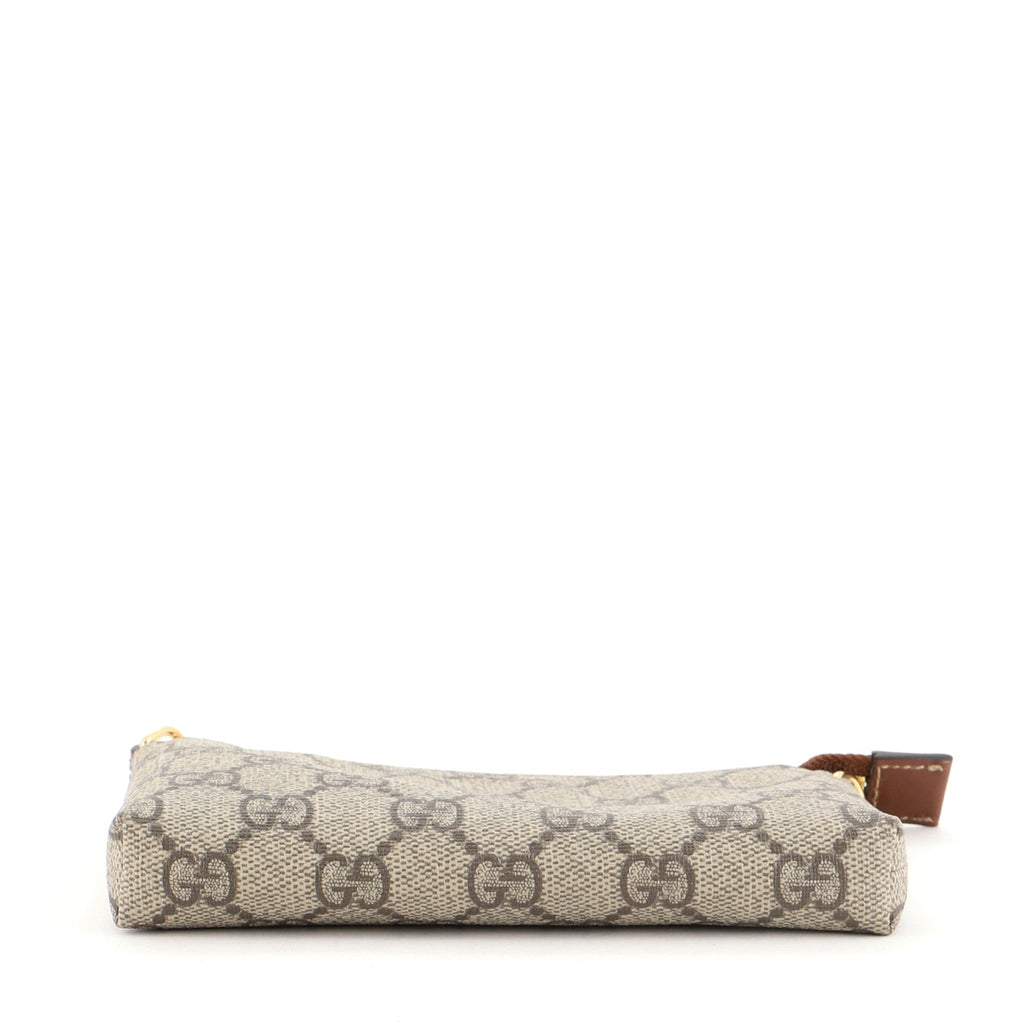Chain Pochette GG Coated Canvas Mini