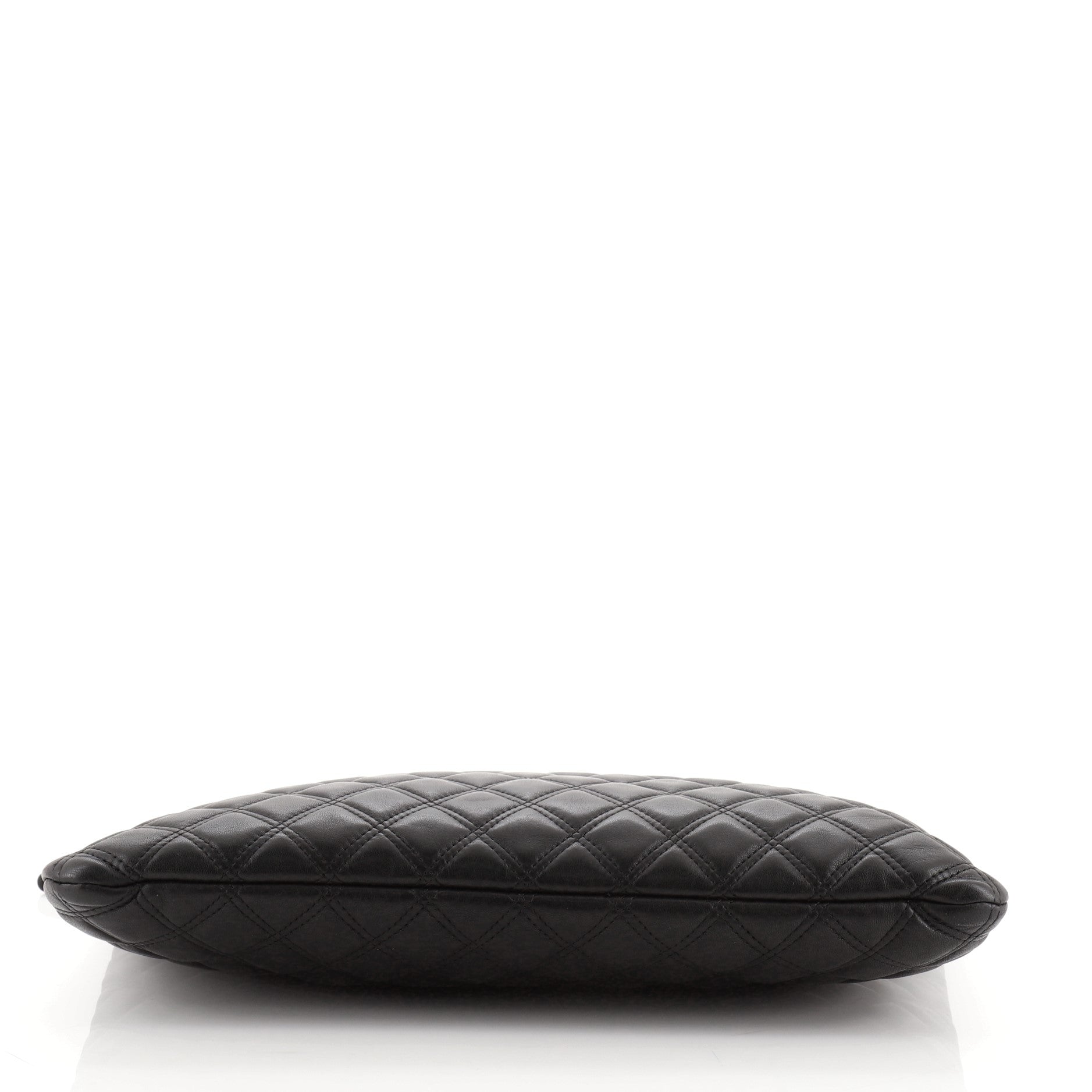 O Case Clutch Quilted Lambskin Large