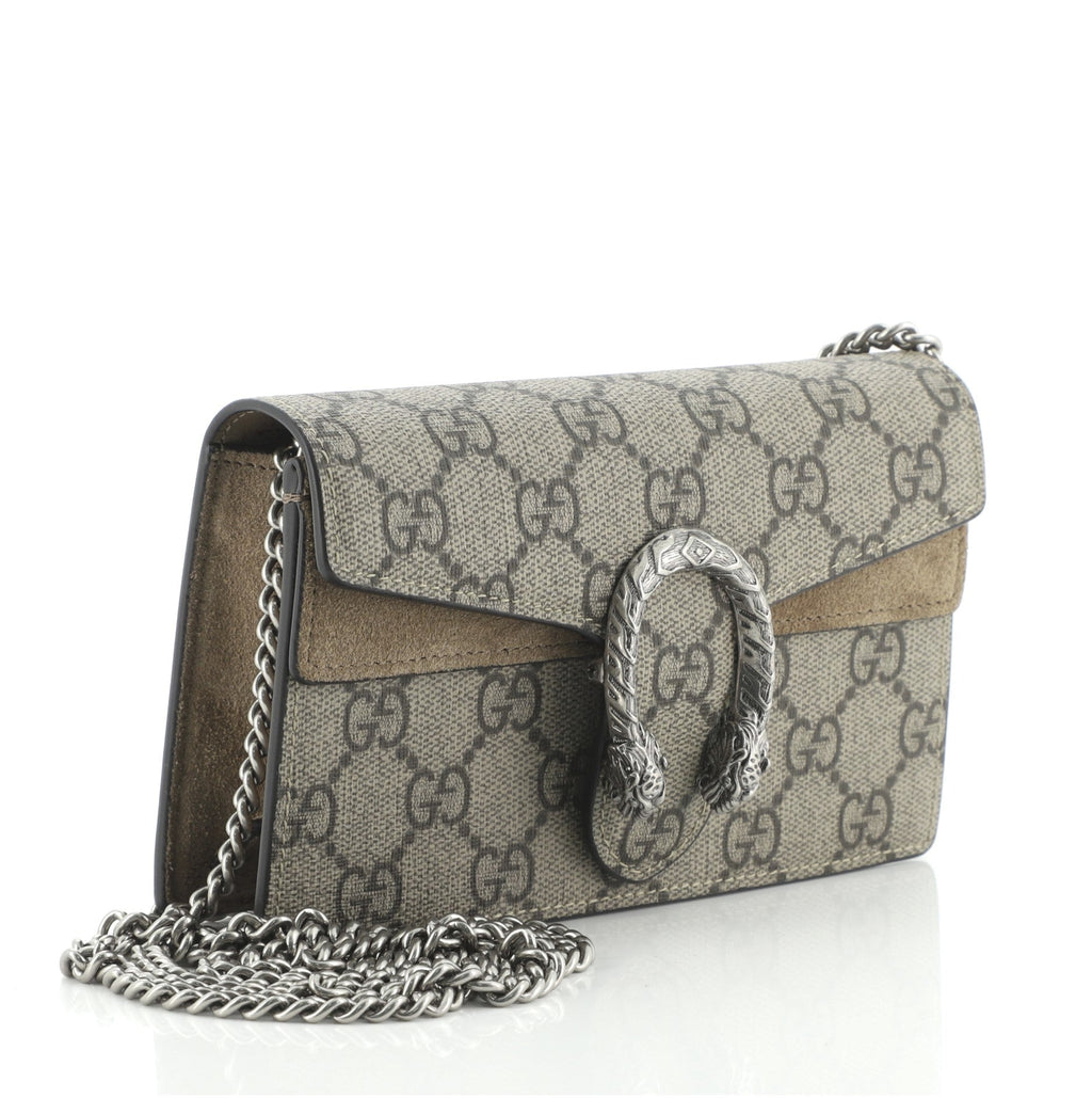 Dionysus Bag GG Coated Canvas Super Mini