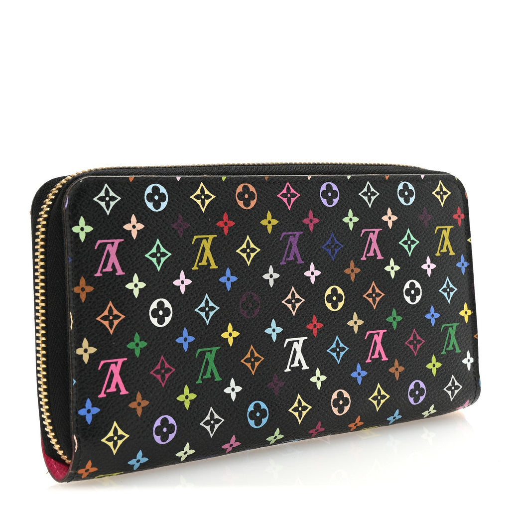 Monogram Multicolor Zippy Wallet Black Grenade