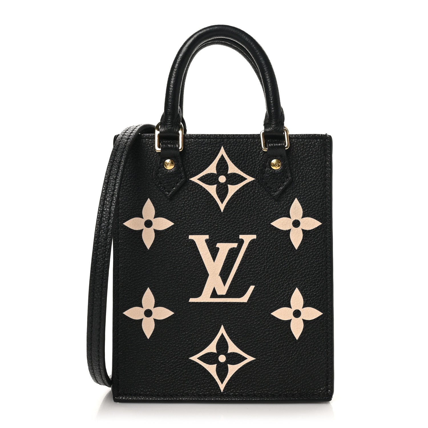 Empreinte Monogram Giant Petit Sac Plat Black Beige