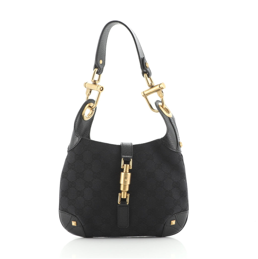 Piston Lock Jackie Hobo GG Canvas Mini
