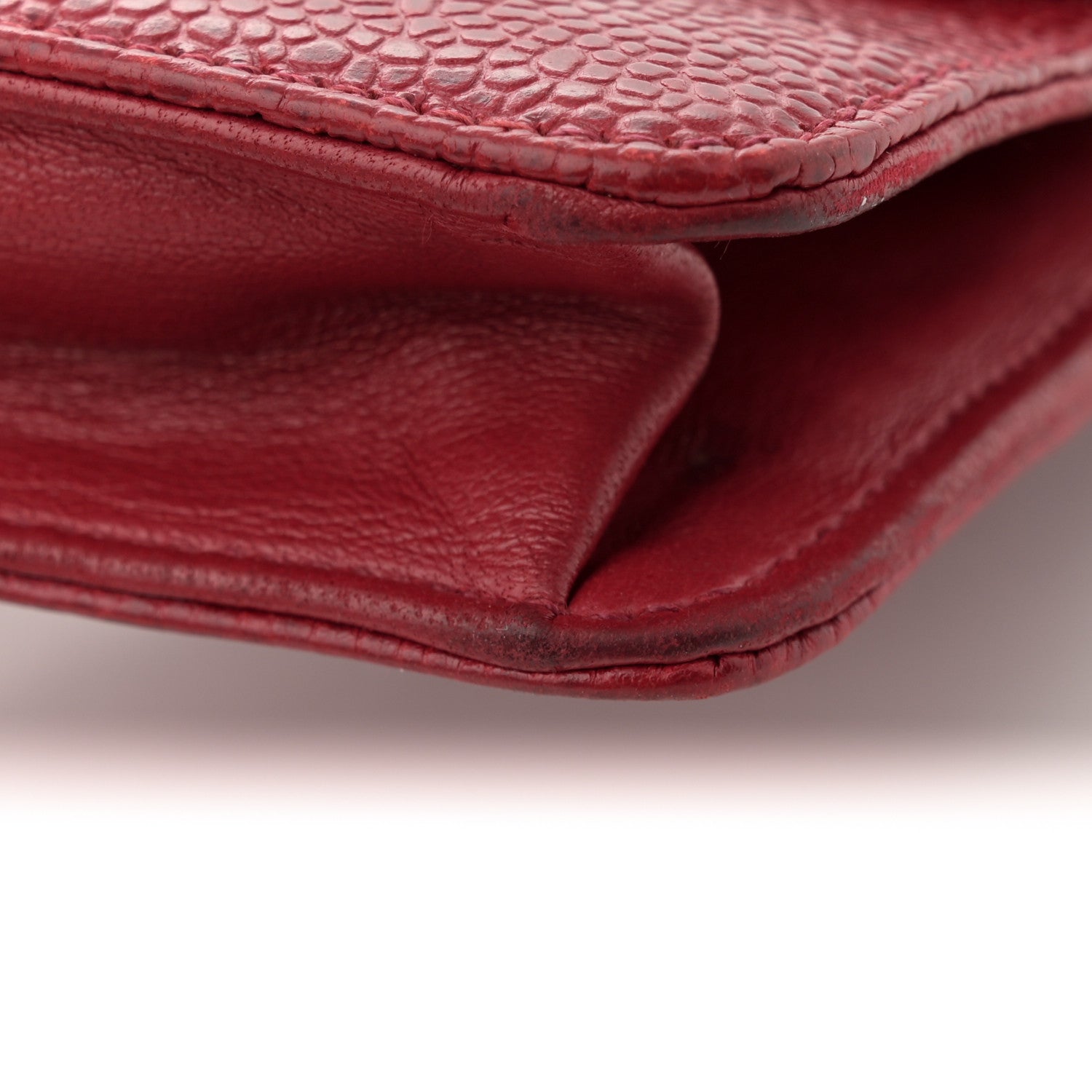 Caviar Timeless CC Wallet On Chain WOC Red
