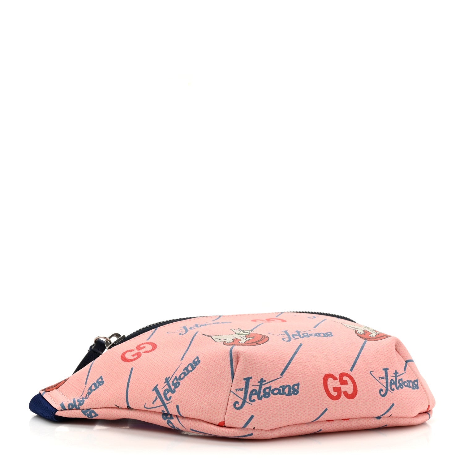 Coated Canvas Interlocking G Jetsons Childrens Belt Bag Pink