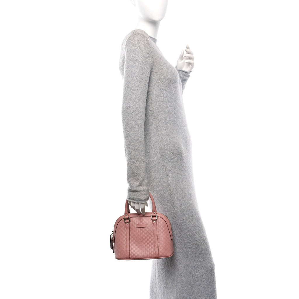 Microguccissima Mini Dome Bag Soft Pink