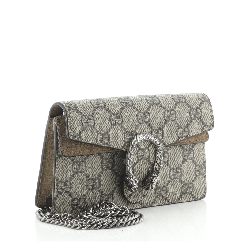 Dionysus Bag GG Coated Canvas Super Mini