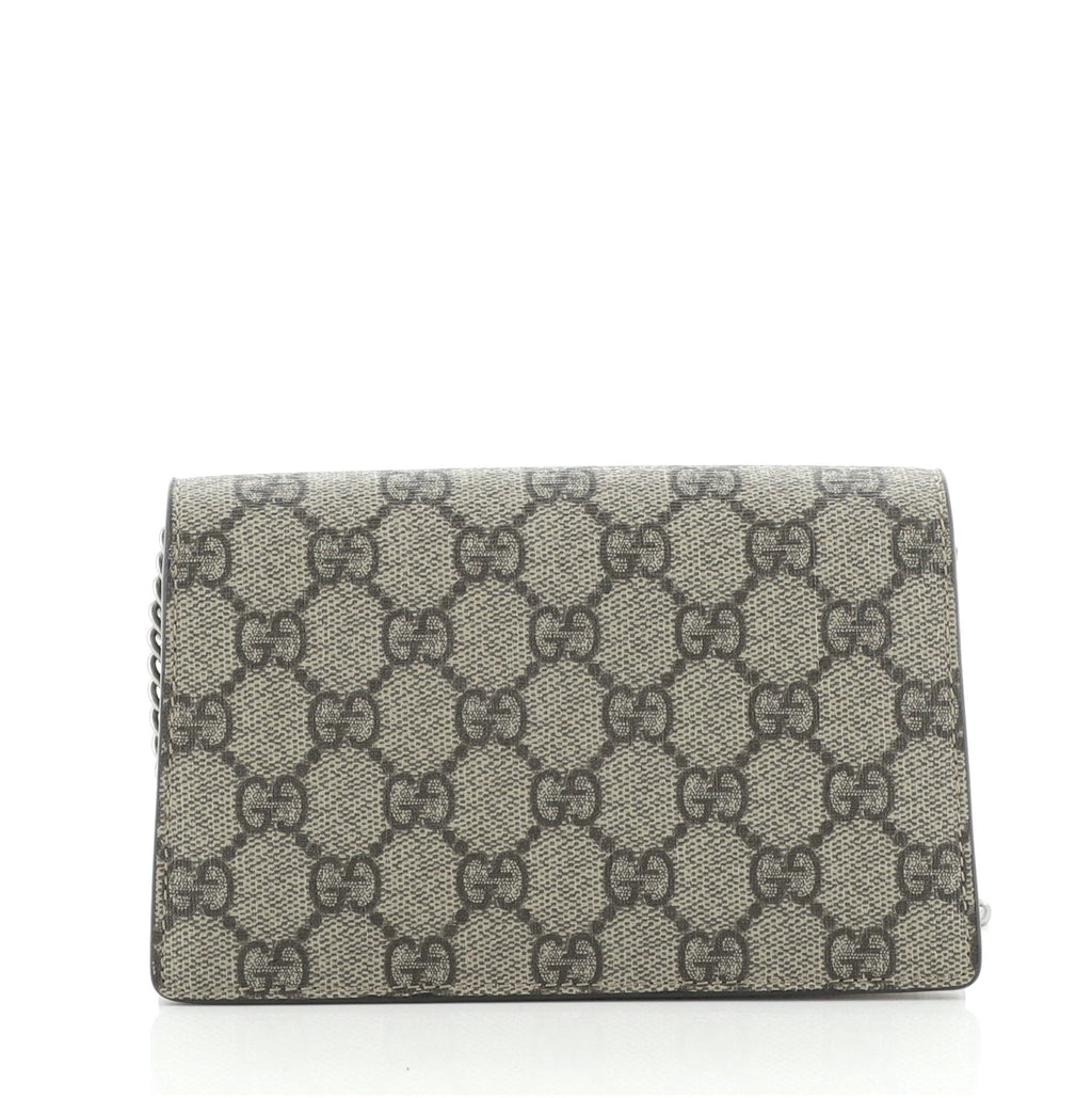 Dionysus Bag GG Coated Canvas Super Mini