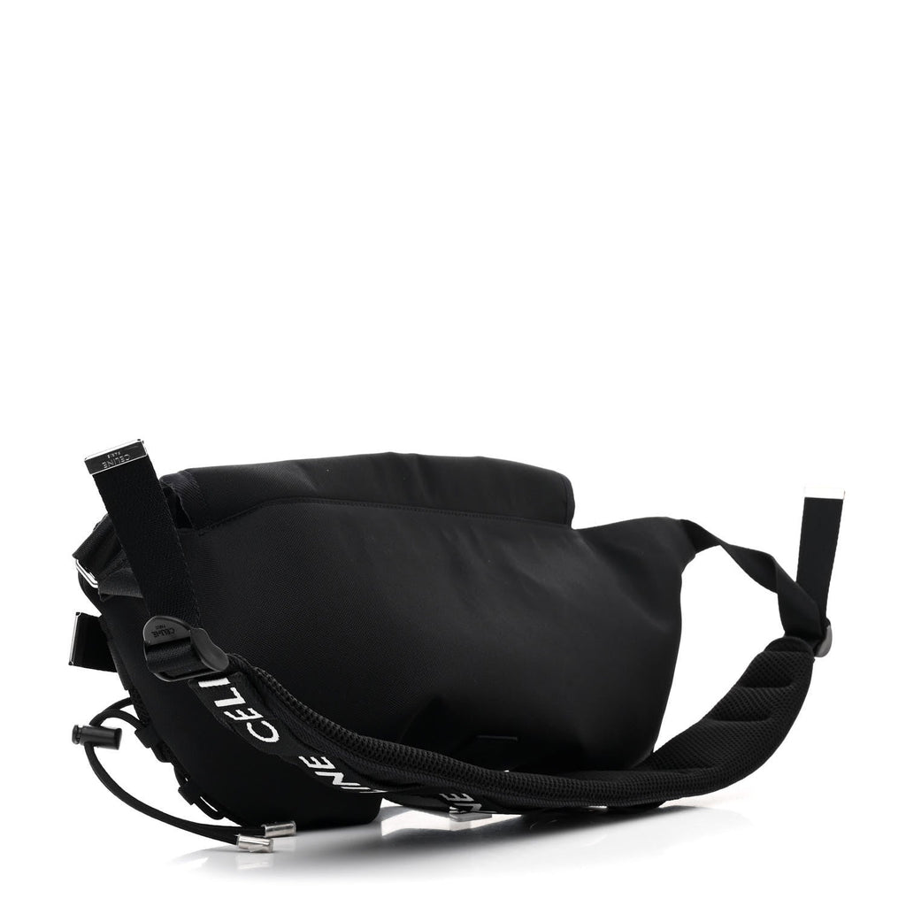 Canvas Trekking Messenger Bag Black