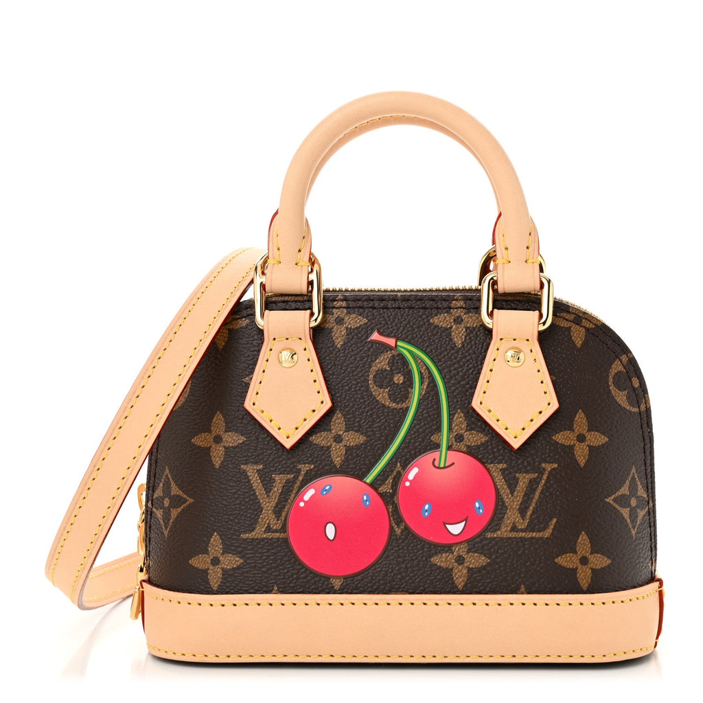 LV X TM Monogram Cerises Nano Alma