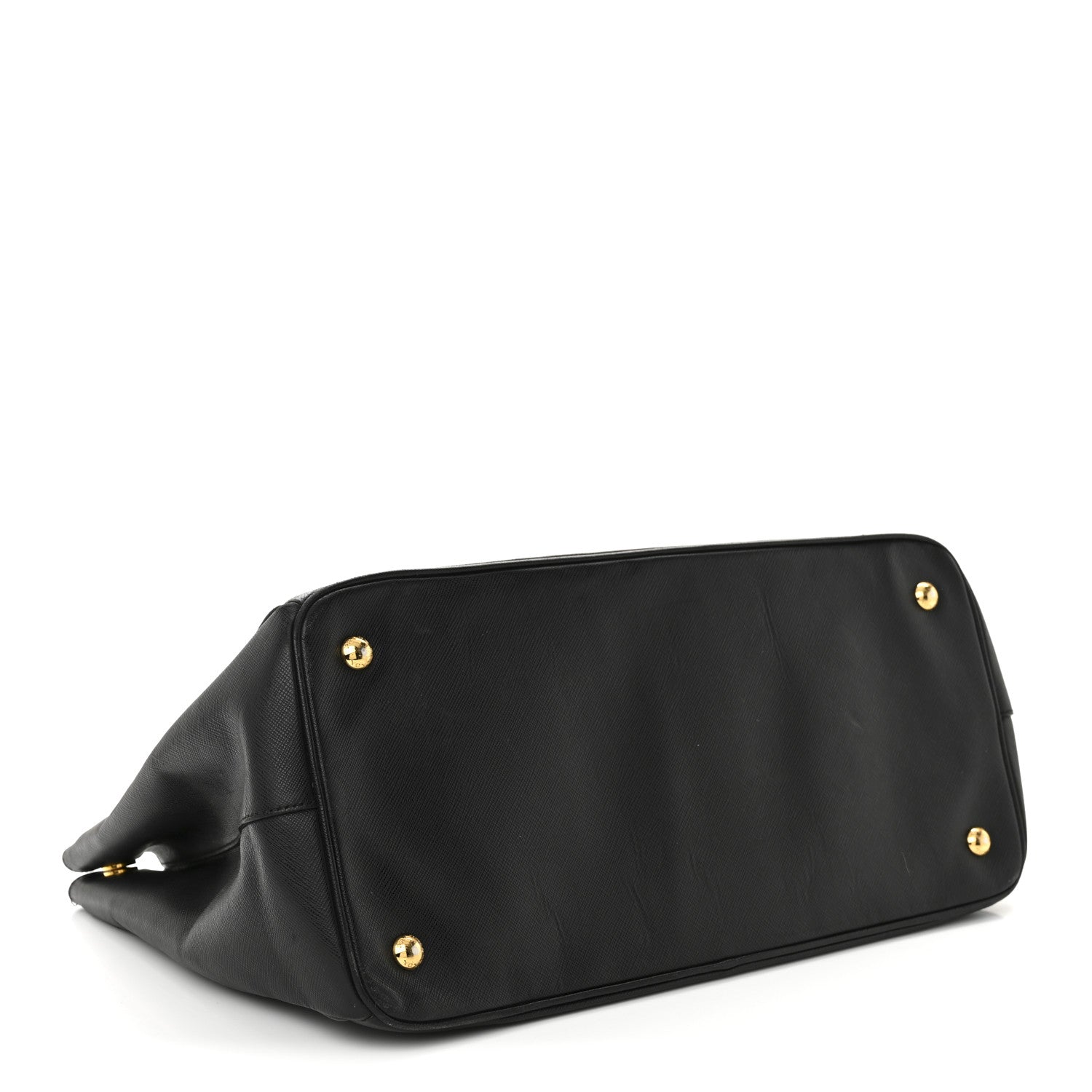Saffiano Lux Large Tote Black