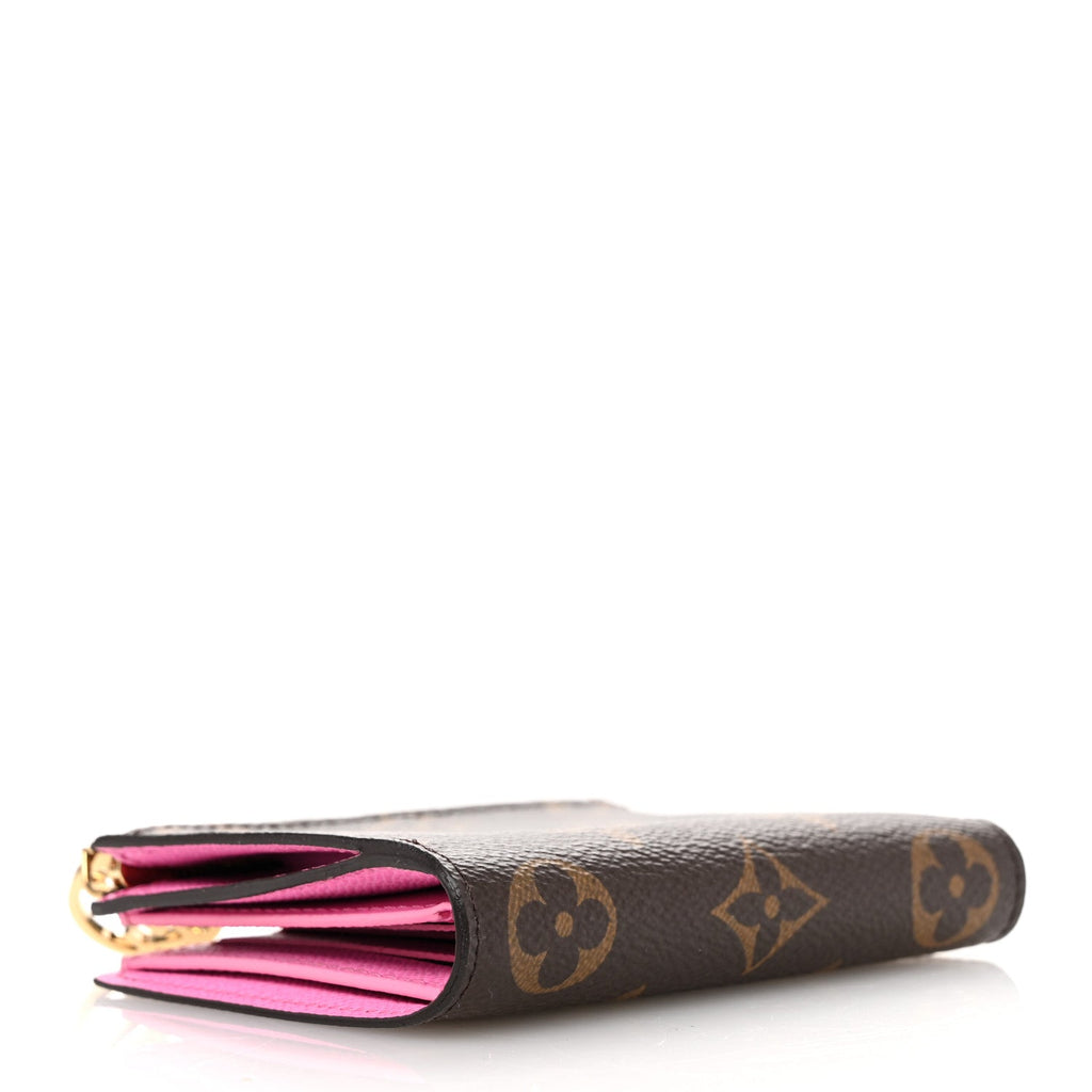 Monogram Lisa Wallet Rose Lollipop