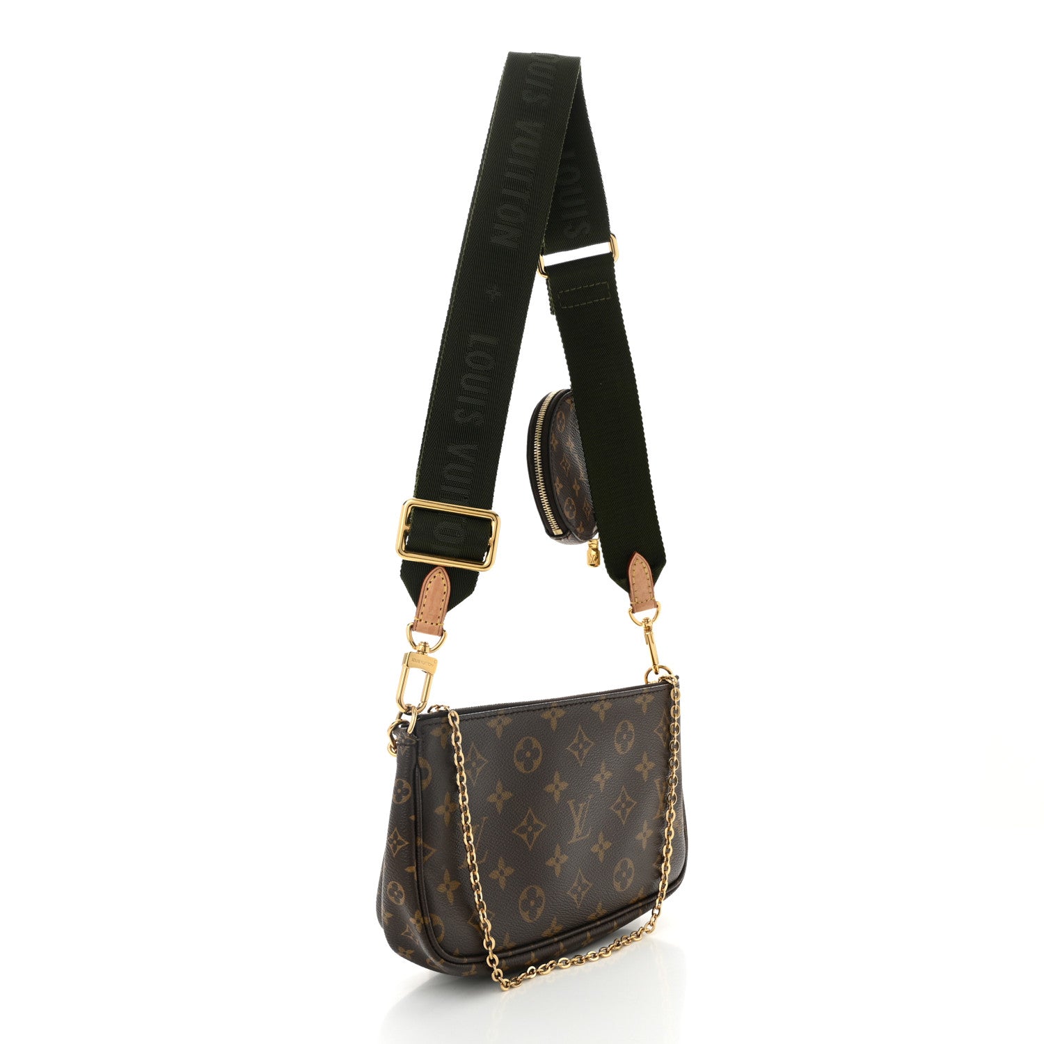 Monogram Multi Pochette Accessories Kaki
