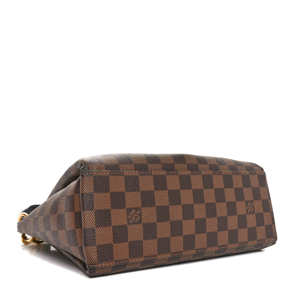 Damier Ebene Odeon Tote PM Black