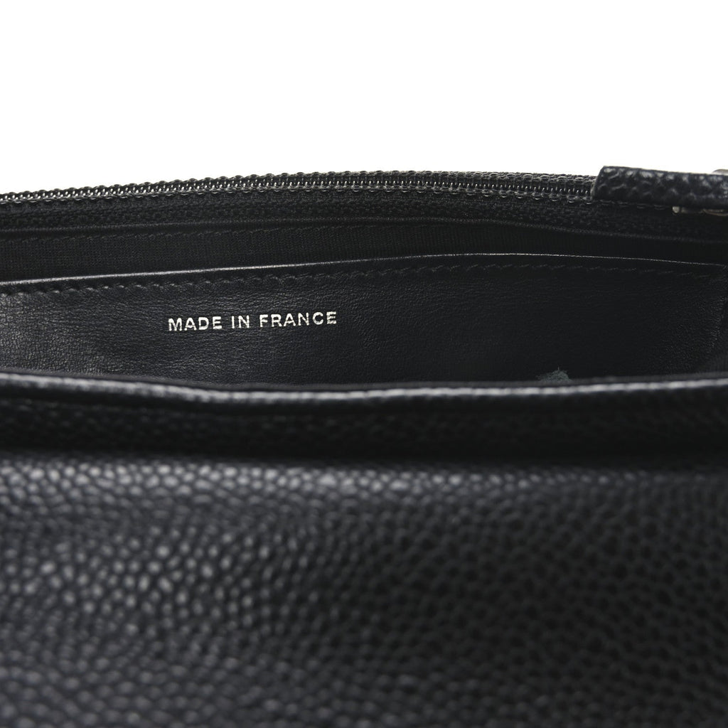 Caviar Half Moon Wallet On Chain WOC Black