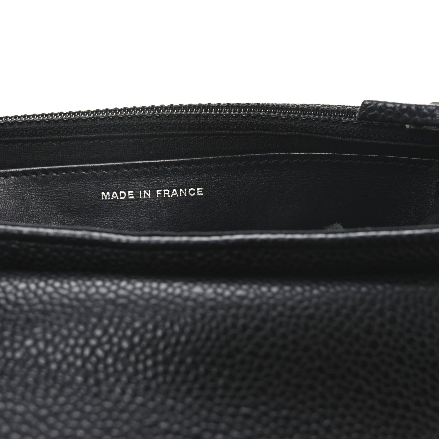 Caviar Half Moon Wallet On Chain WOC Black