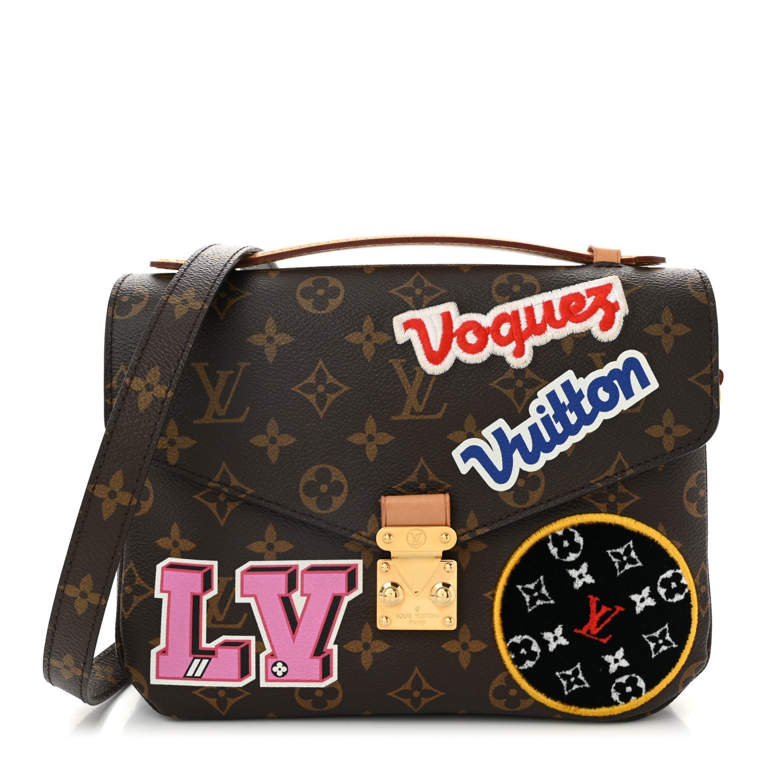 Monogram Patches Pochette Metis