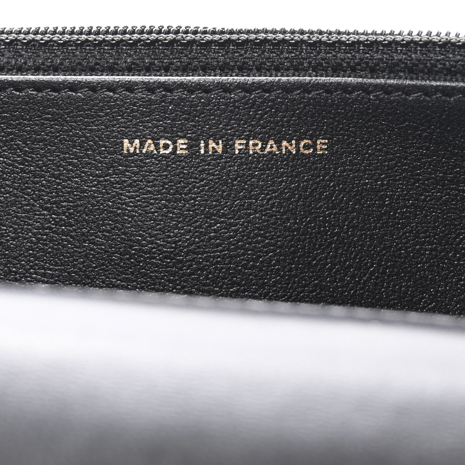 Lambskin Quilted Trendy CC Wallet On Chain WOC Black