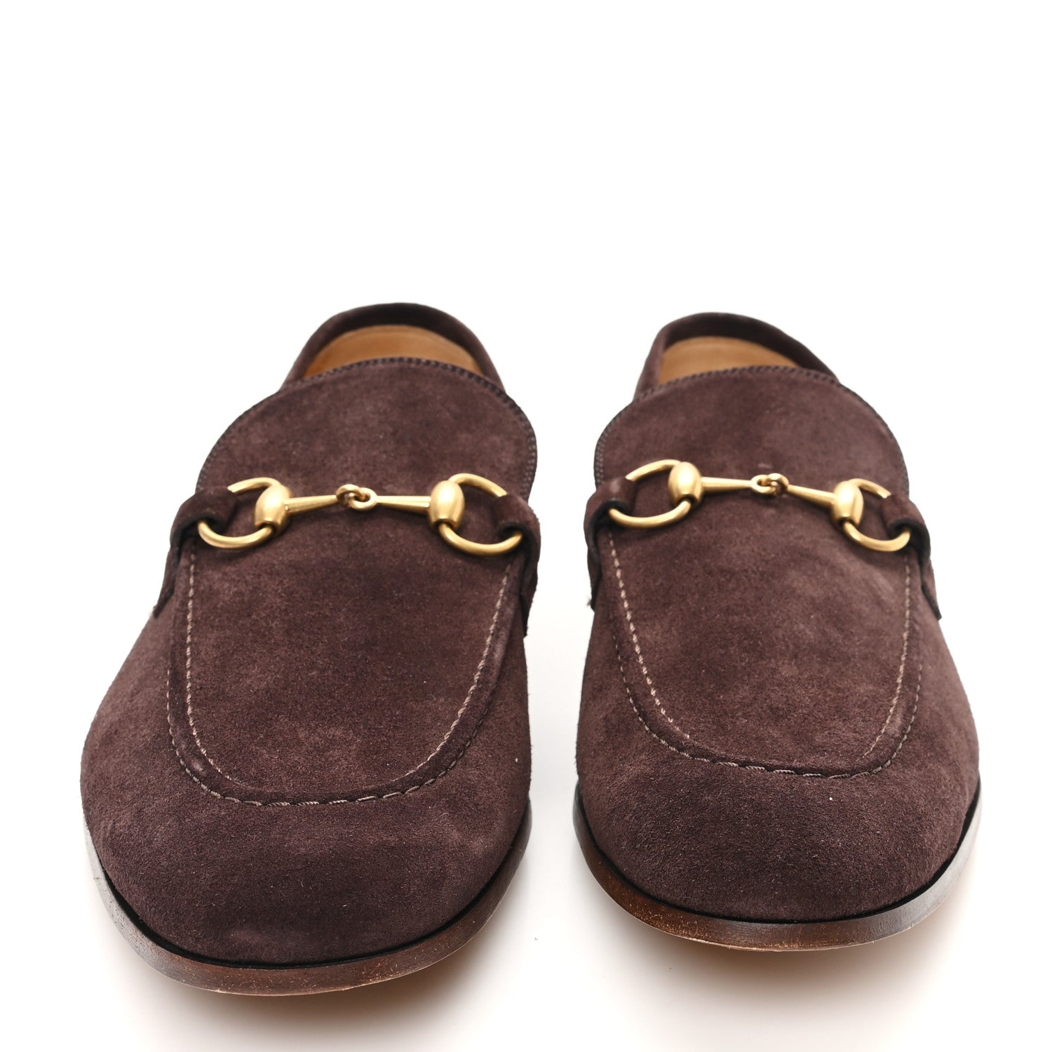 Suede Horsebit Mens Jordaan Loafers 8.5 Brown