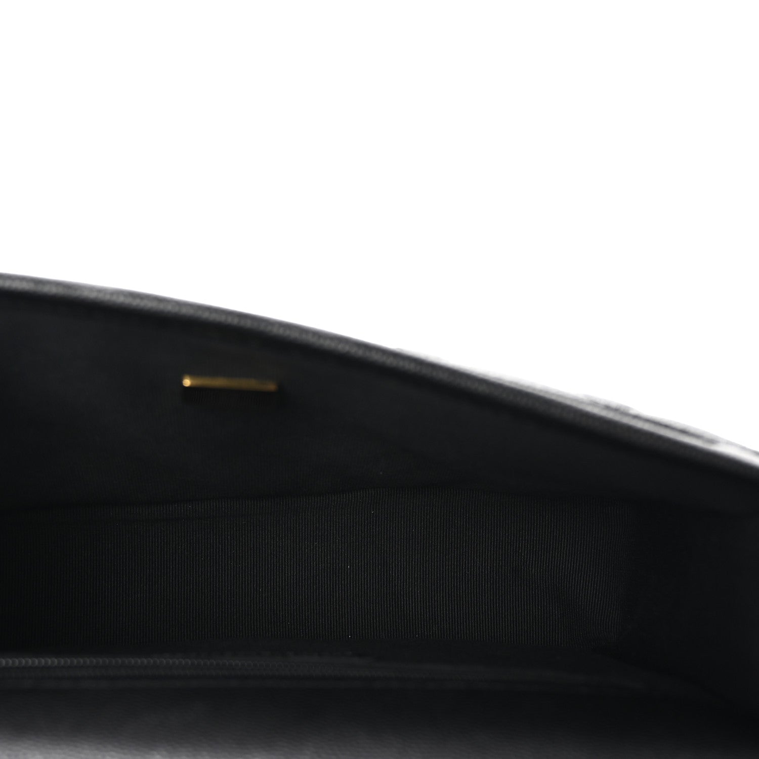 Caviar Quilted School Memory Small Top Handle Flap Black