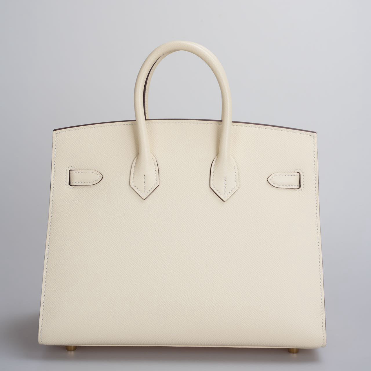Hermes Birkin 25cm Sellier Bag in Nata Epsom Leather With Gold Hardware From 2021