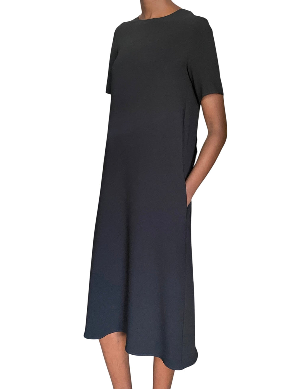 The Row Black Robi Dress - XS