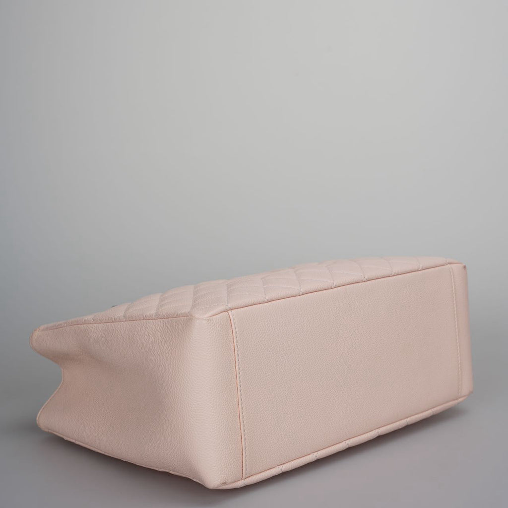 Chanel Pink Grand Shopping Tote Light Pink GST Bag in Caviar