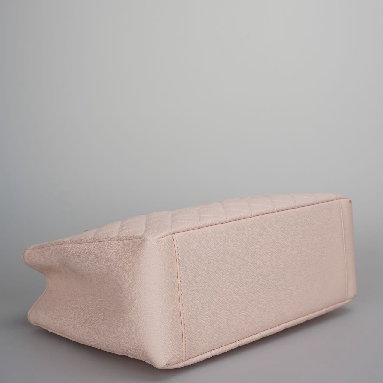 Chanel Pink Grand Shopping Tote Light Pink GST Bag in Caviar