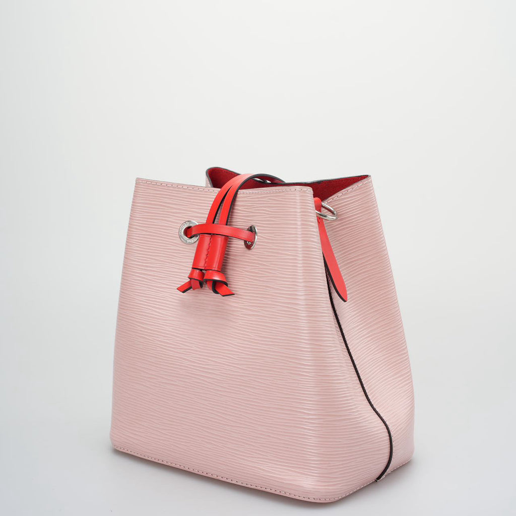 Louis Vuitton 2019 Epi Neonoe BB Bucket Bag in Rose Pink
