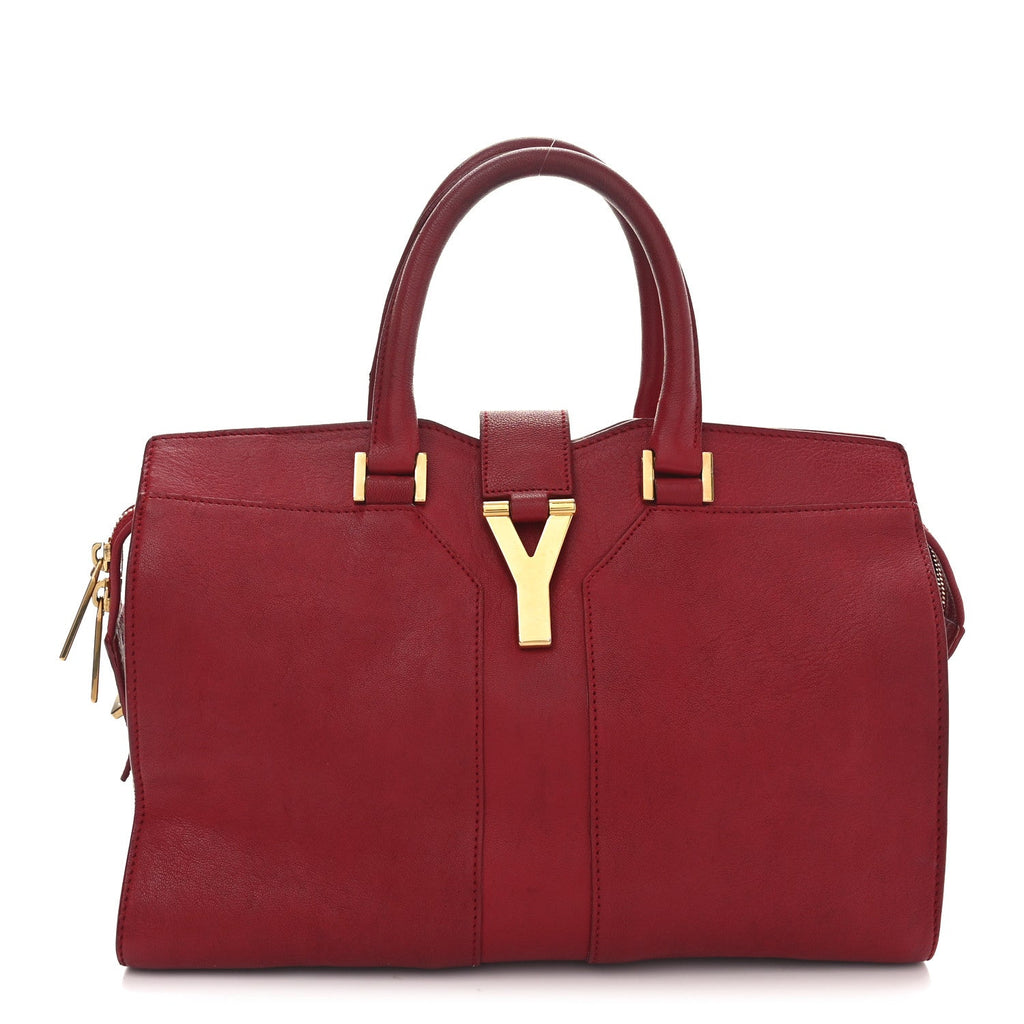 Sheepskin Small Cabas ChYc Rouge Orient