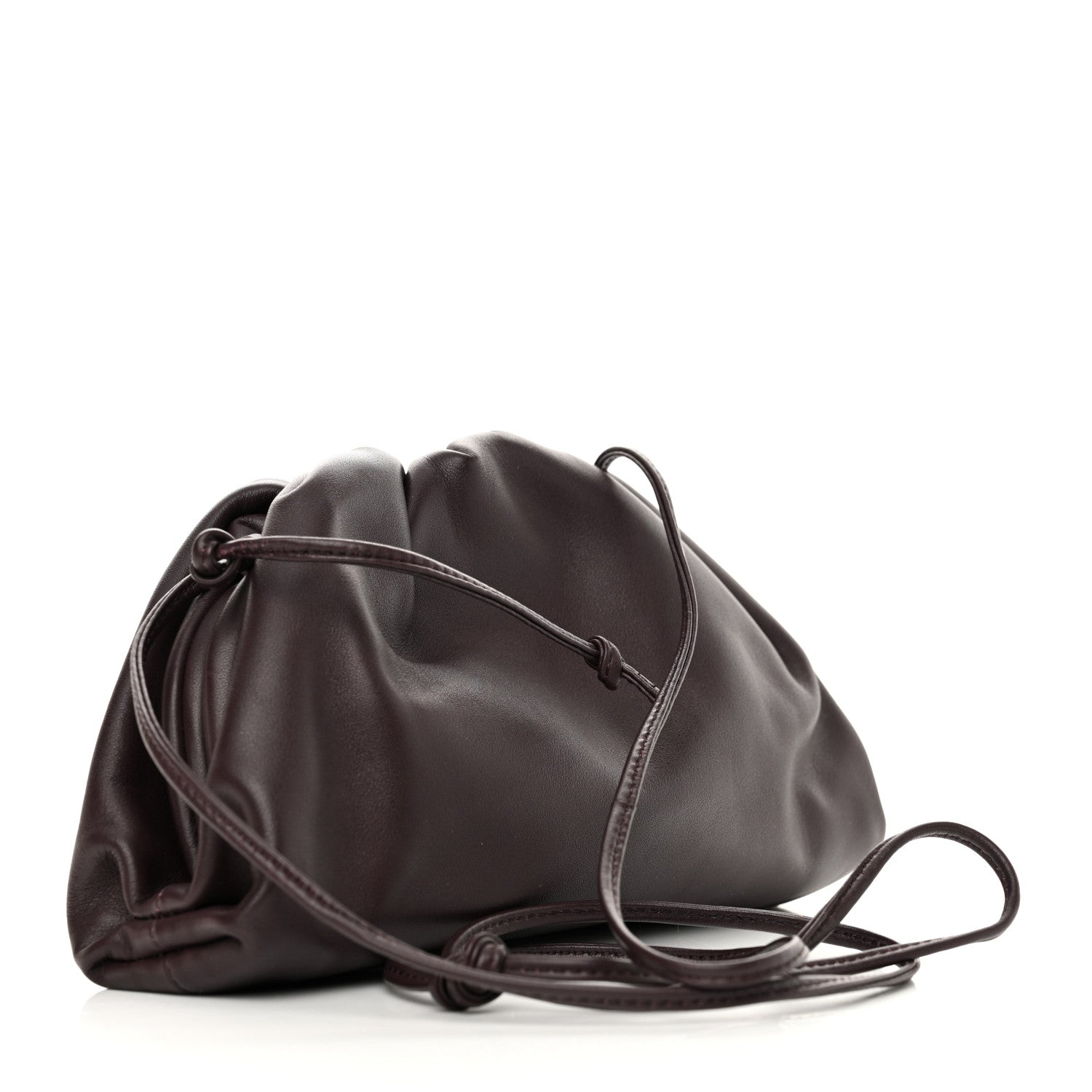 Butter Calfskin The Mini Pouch Grape