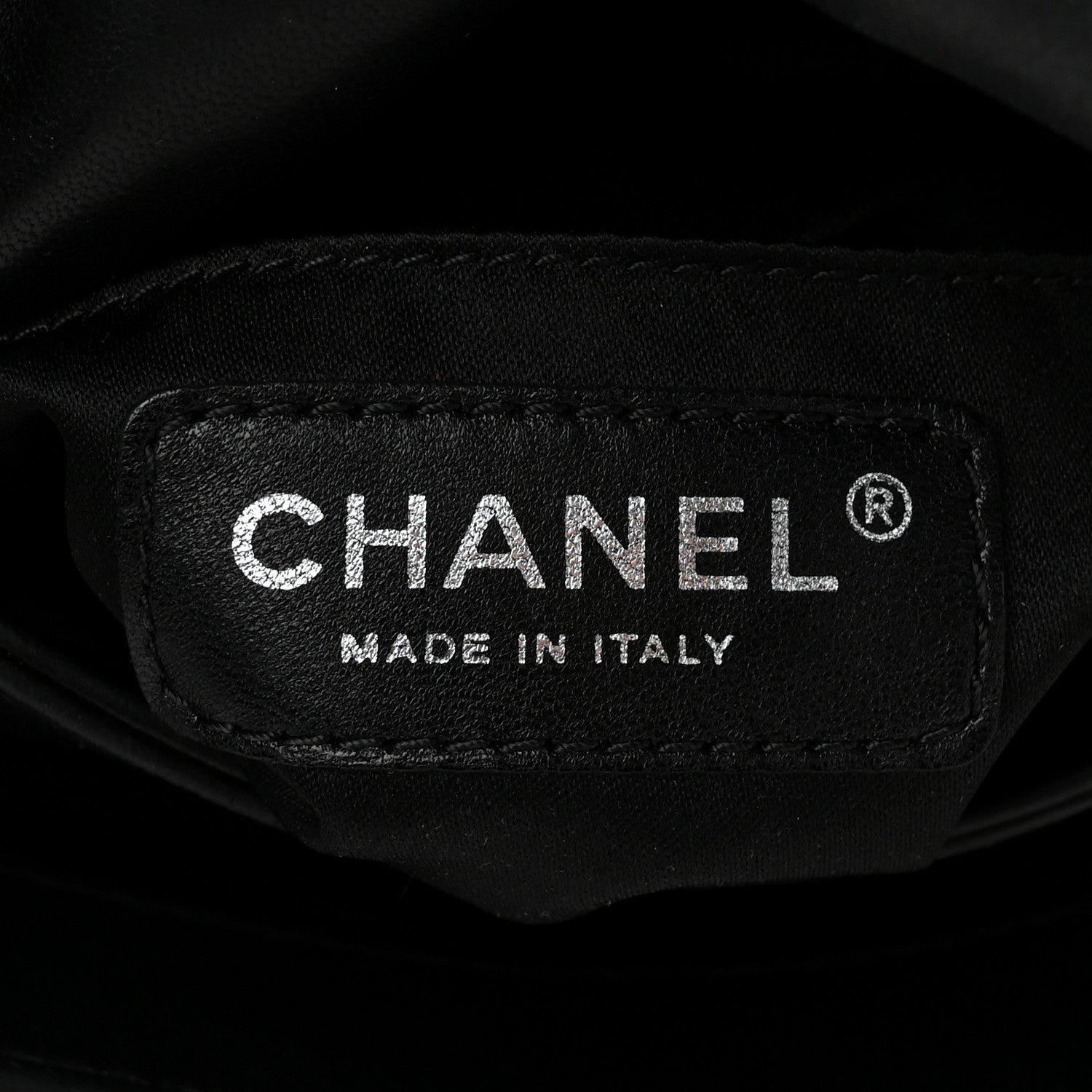 Lambskin Quilted Mini Chanel 3 Flap Black