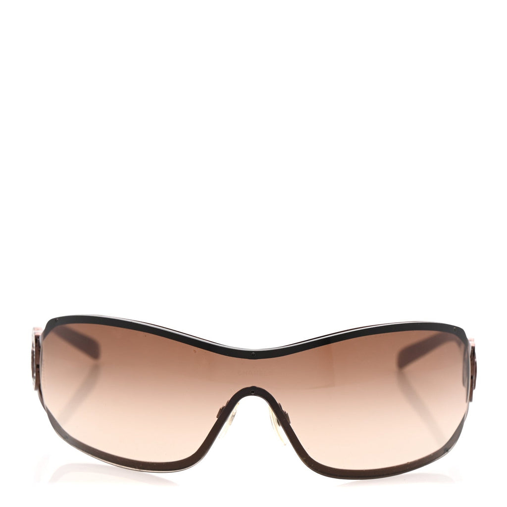 Swarovski Crystal Camellia CC Sunglasses 4164-B Purple