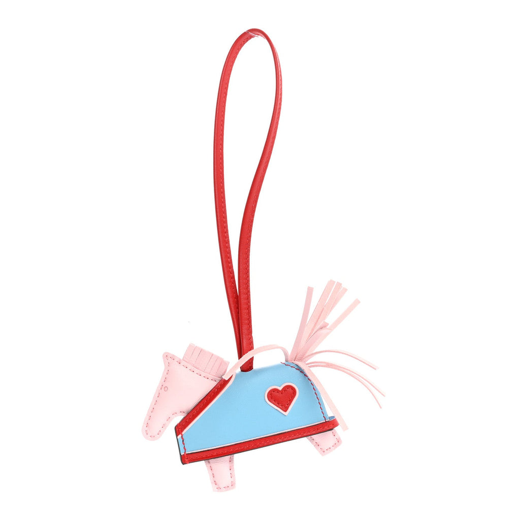 Milo Lambskin Grigri Rodeo Robeo Coeur Bag Charm PM Rose Darling Rouge Radieux Celeste