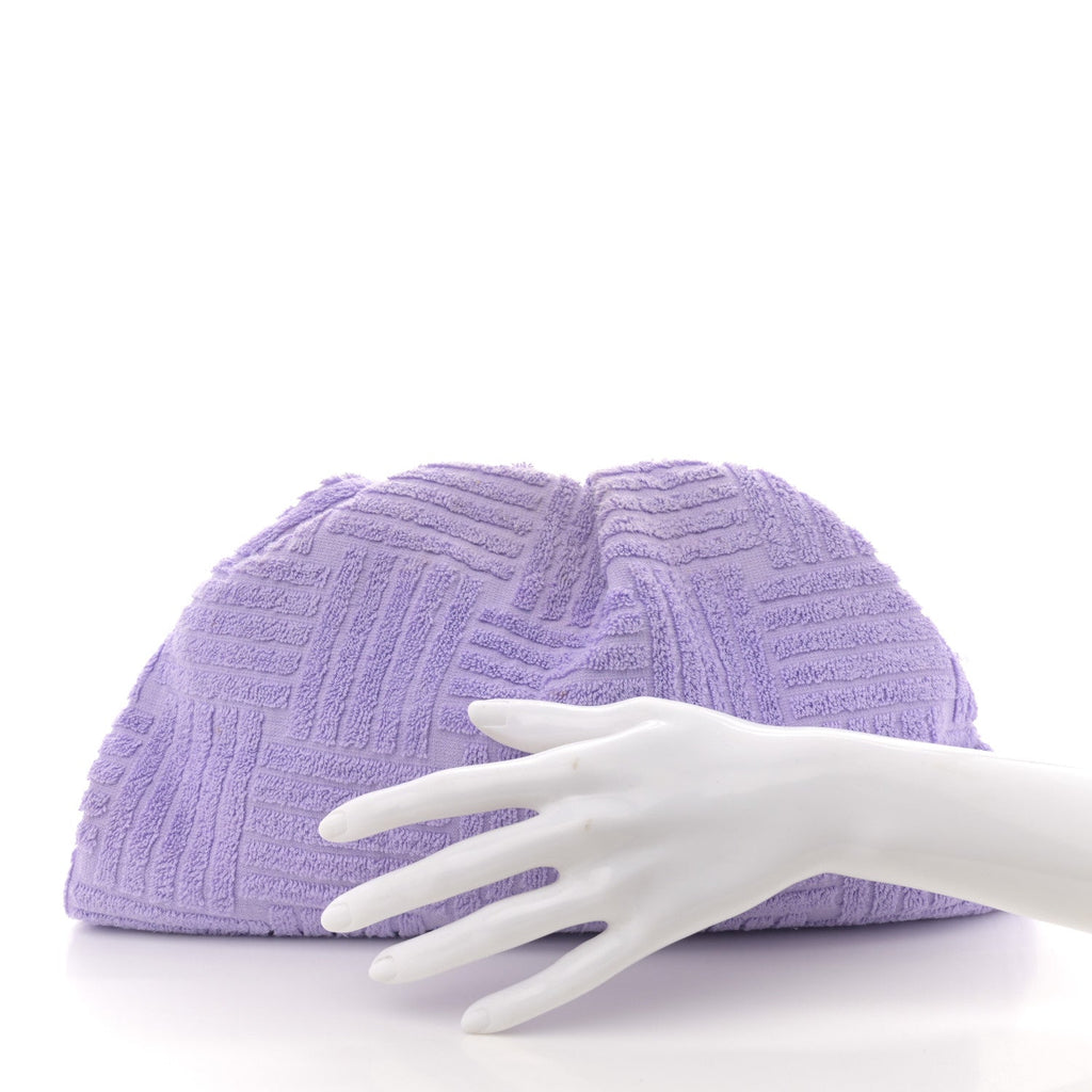 Sponge Fabric The Pouch Clutch Wisteria