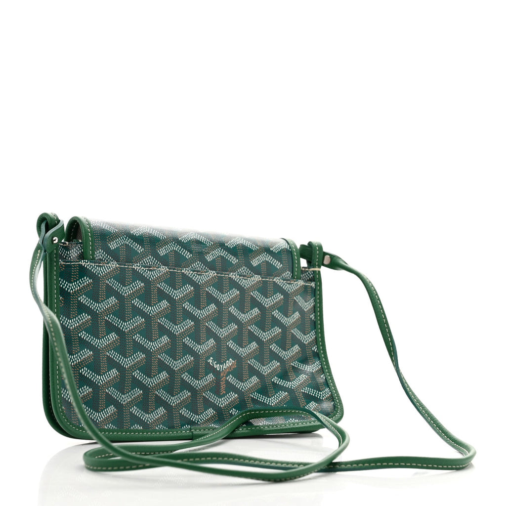 Goyardine Plumet Wallet Clutch Green