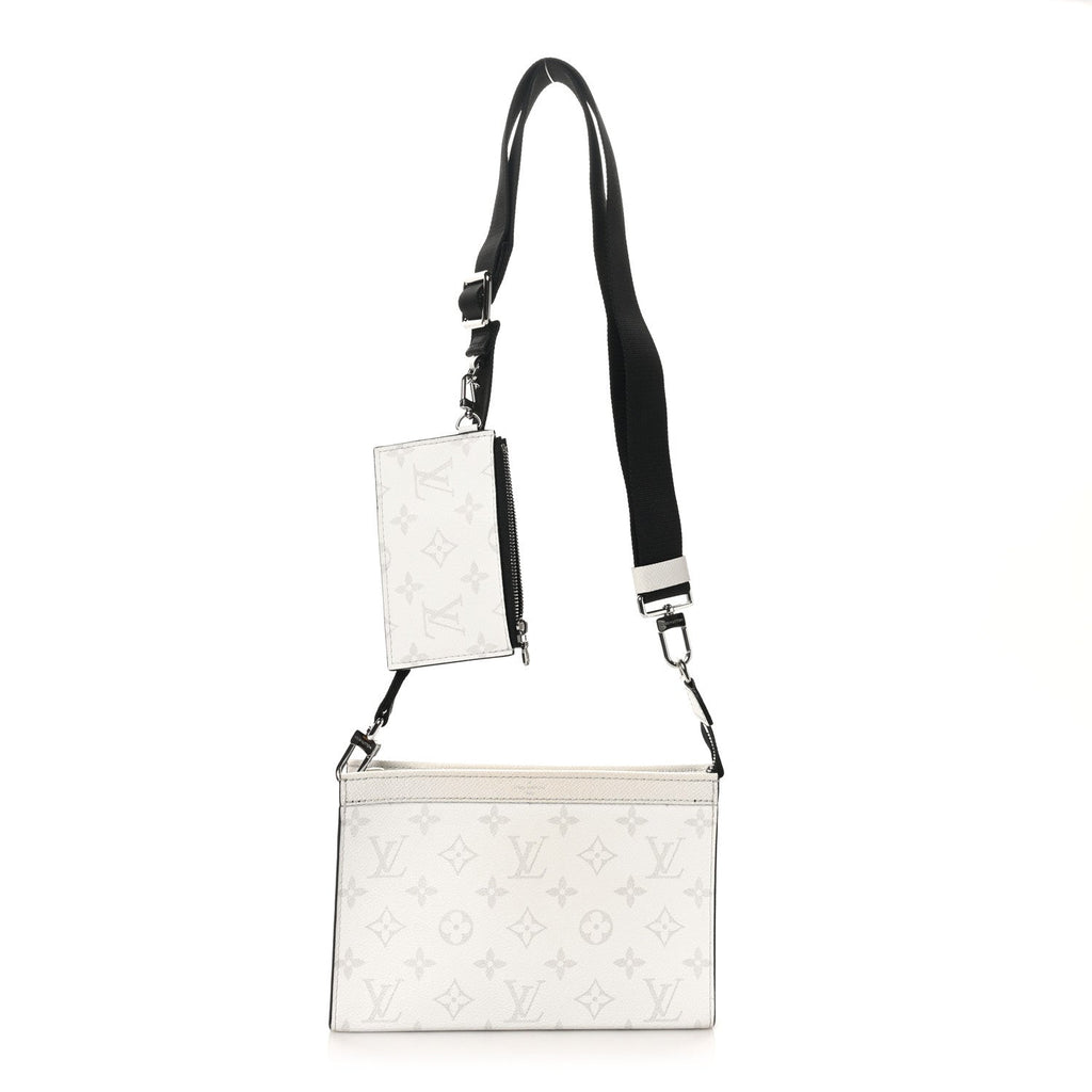 Taiga Monogram Gaston Wearable Wallet Optic White