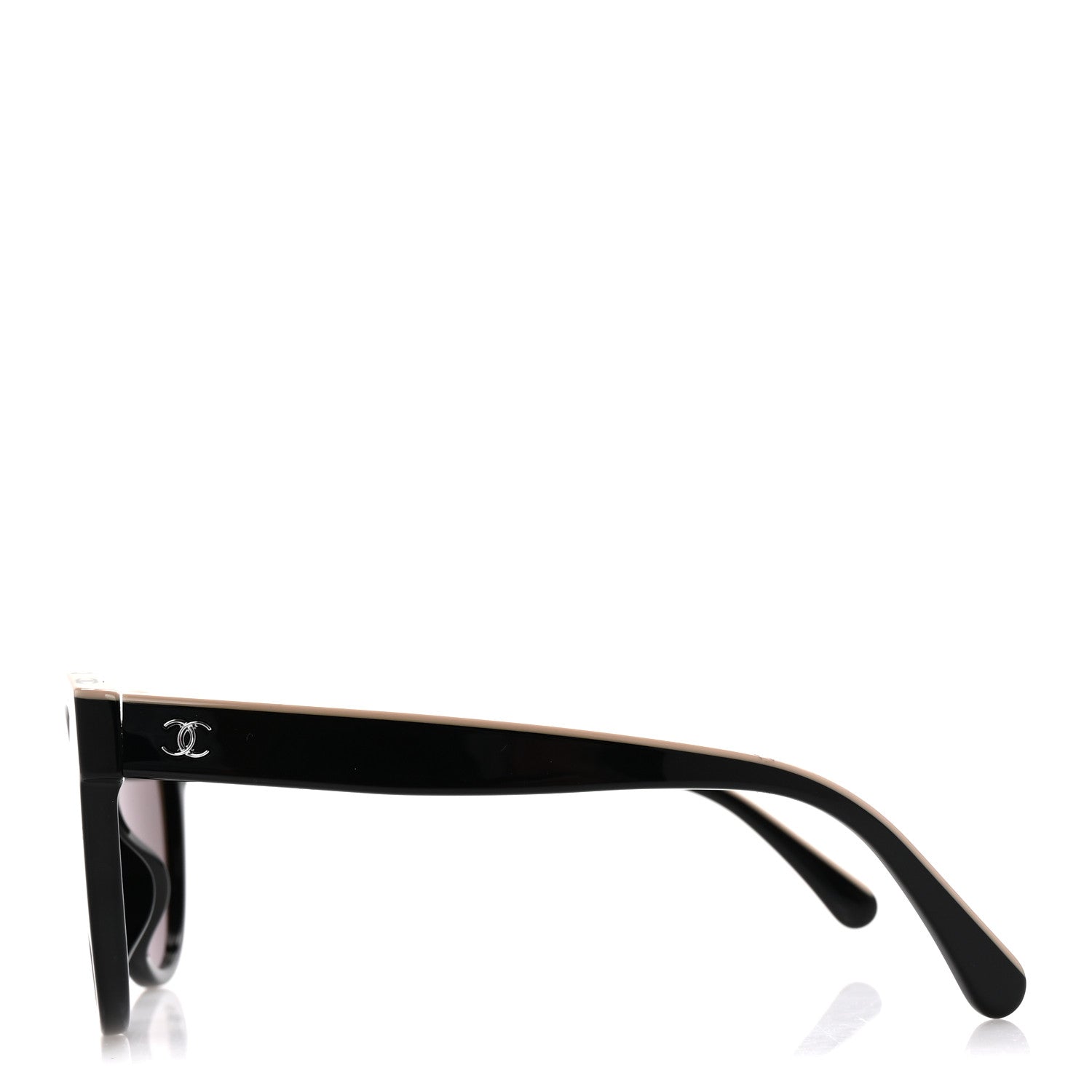 Acetate CC Butterfly Sunglasses 5414 Black Beige