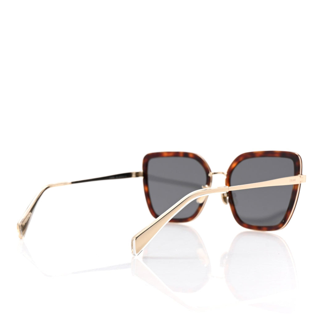 Acetate Square Sunglasses CL 40221U Tortoise