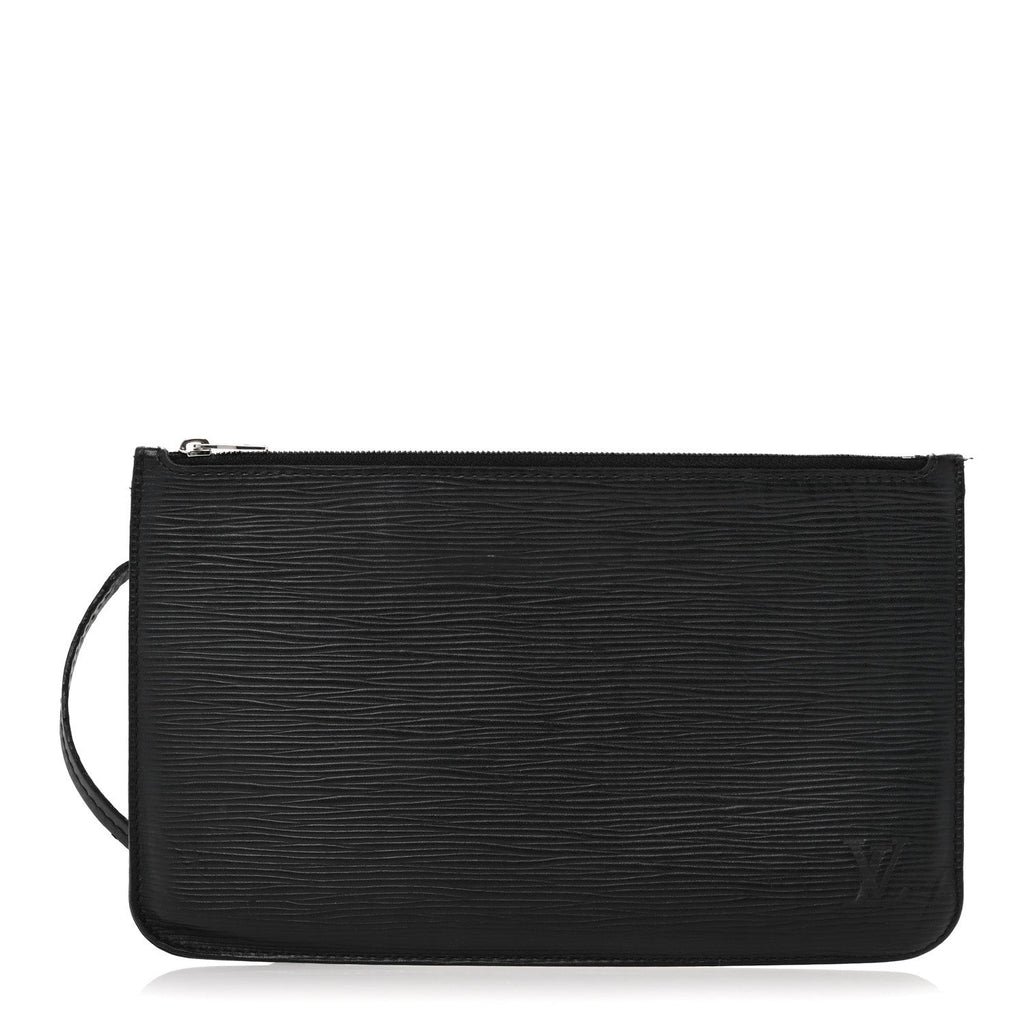 Epi Neverfull Pochette MM GM Black