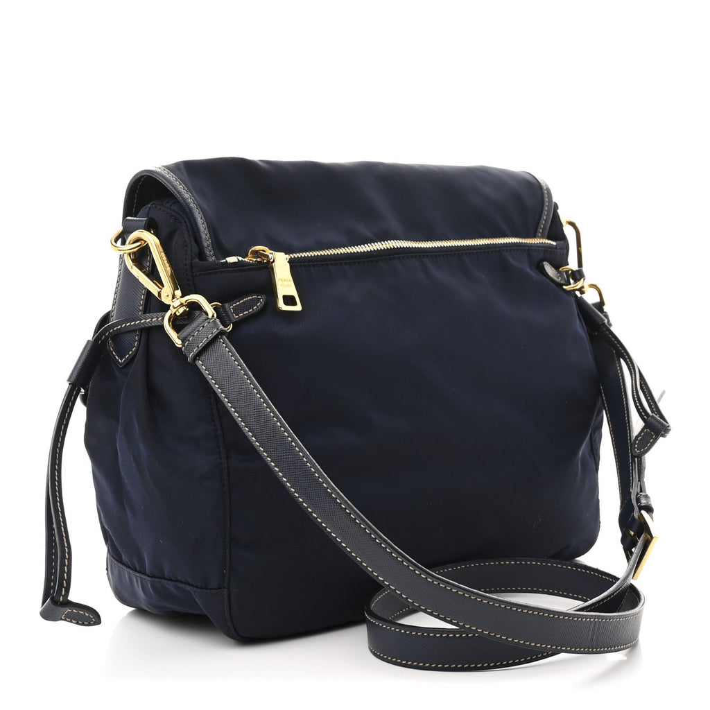 Nylon Vela Sport Saffiano Messenger Bag Baltico