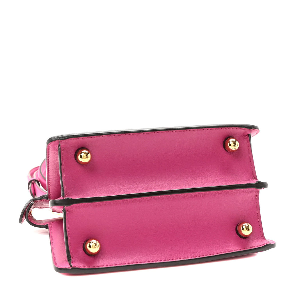 Shiny Nappa Petite Peekaboo I SEE U Satchel Ciclamino Pilar