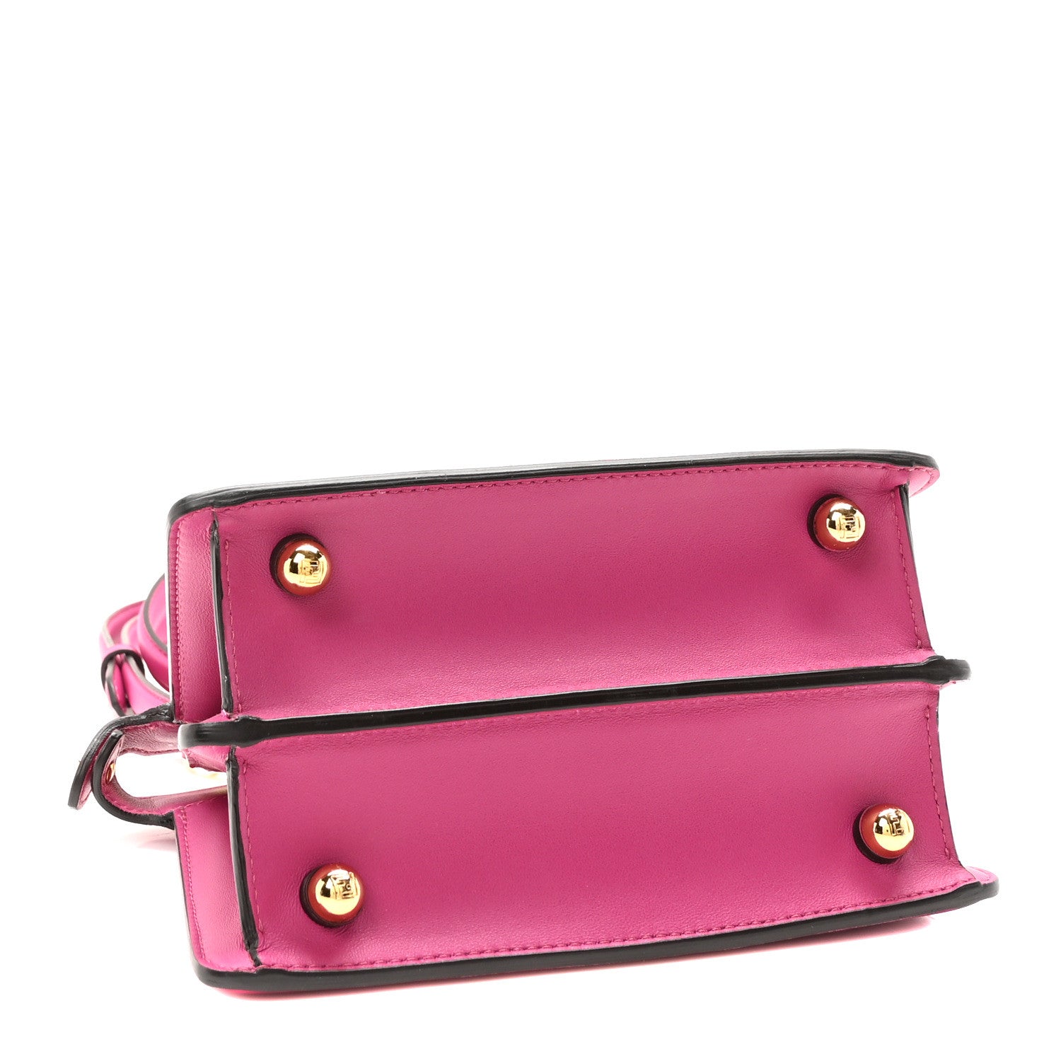 Shiny Nappa Petite Peekaboo I SEE U Satchel Ciclamino Pilar