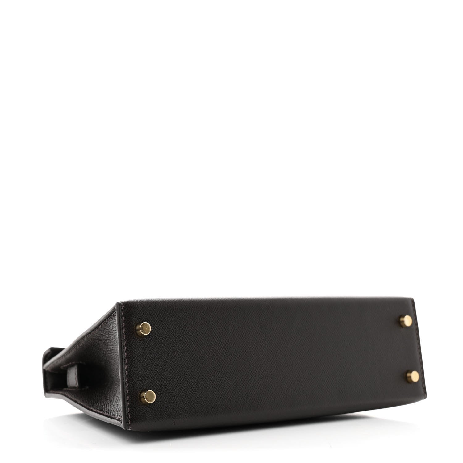 Madame Calfskin Mini Kelly Sellier 20 Bai Brun
