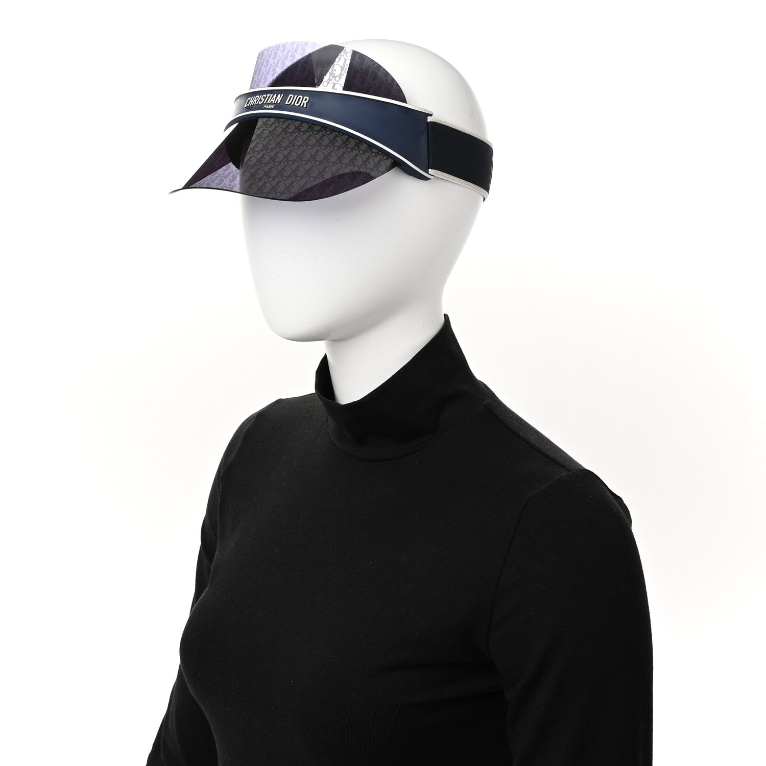 Oblique DiorClub V1U Sun Visor Blue