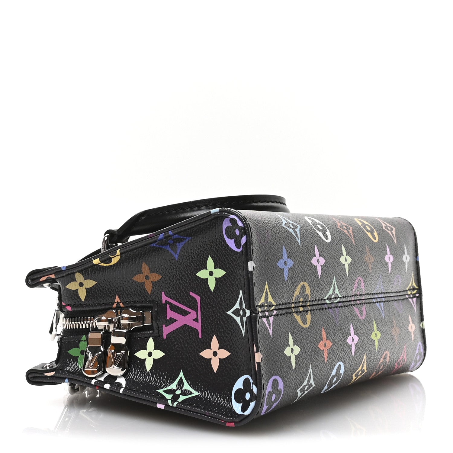 LV X TM Monogram Multicolor OnTheGo East West Black