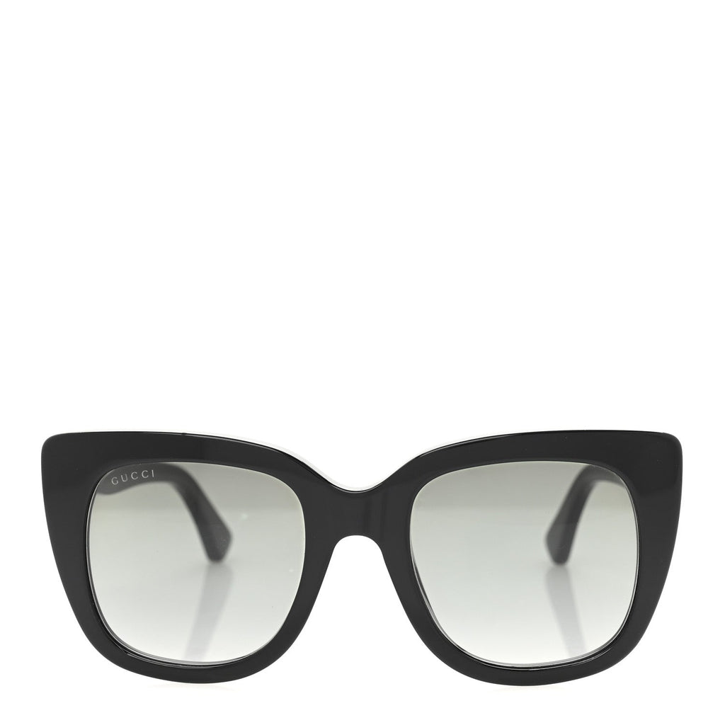 Acetate Cat Eye Sunglasses GG0163S Black