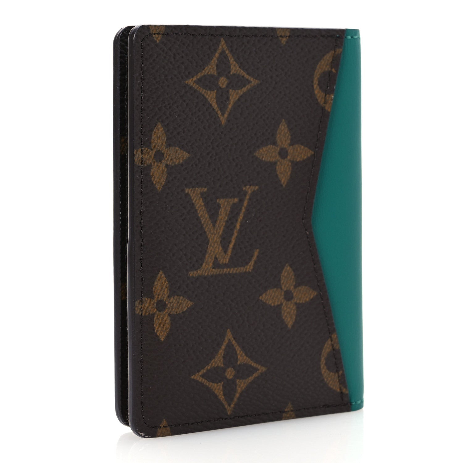 Monogram Macassar Pocket Organizer NM Borneo Green