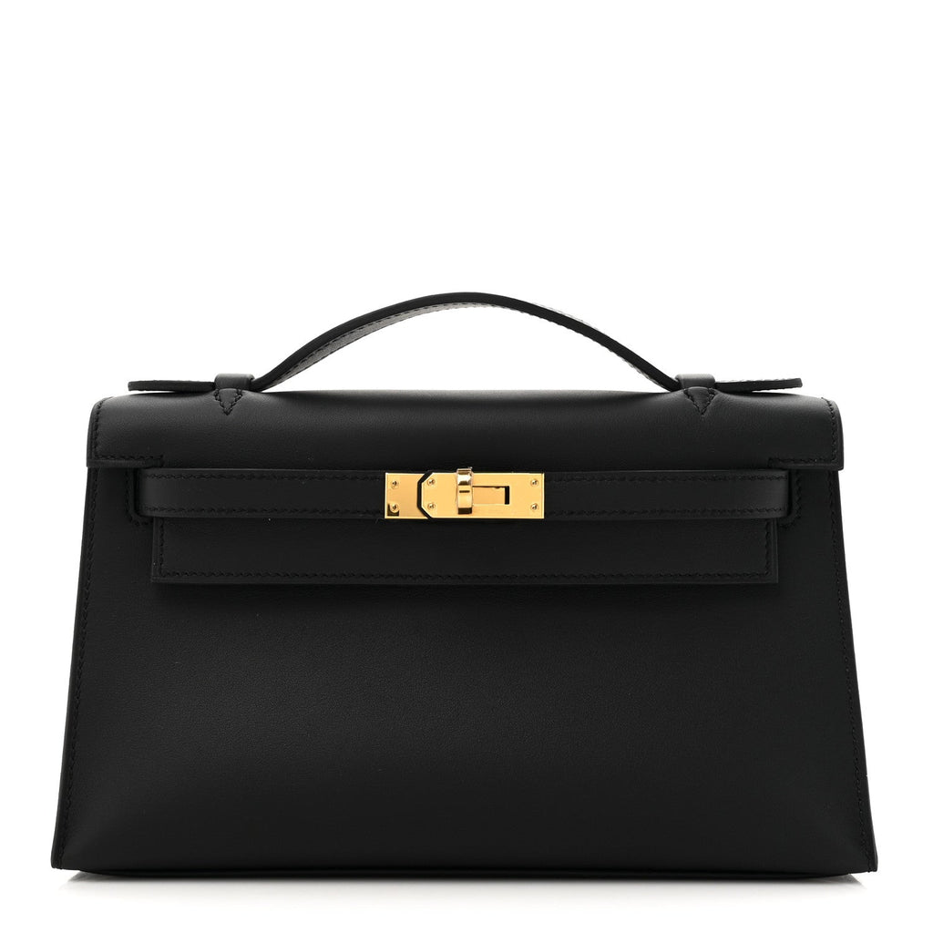 Swift Kelly Pochette Clutch Black